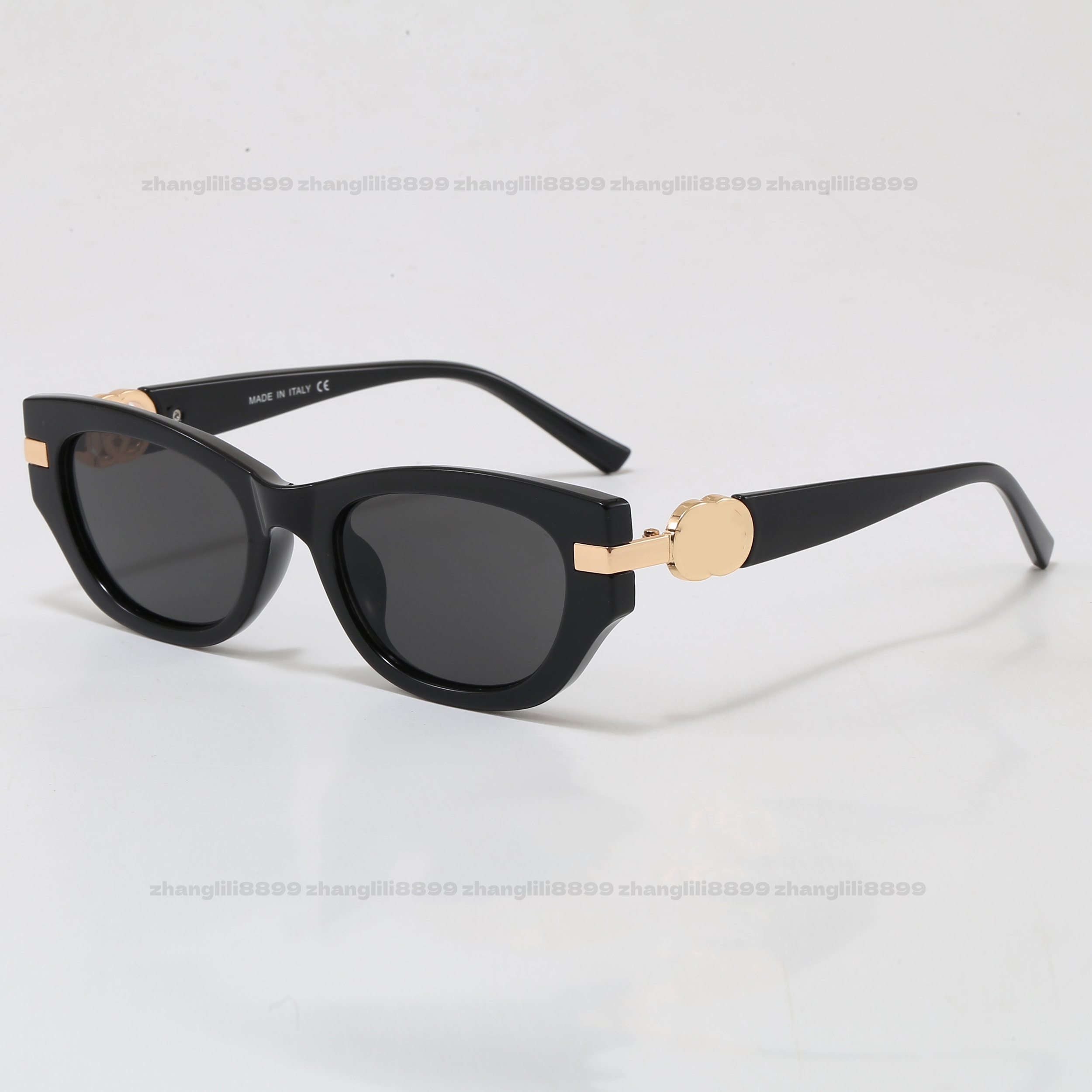 Designer Sunglasses Women Luxury Sunglasses Cat's Eye Classic Fashion Driving Travel Party Beach Anti-UV UV400 Oval Small Sunglass Original Box