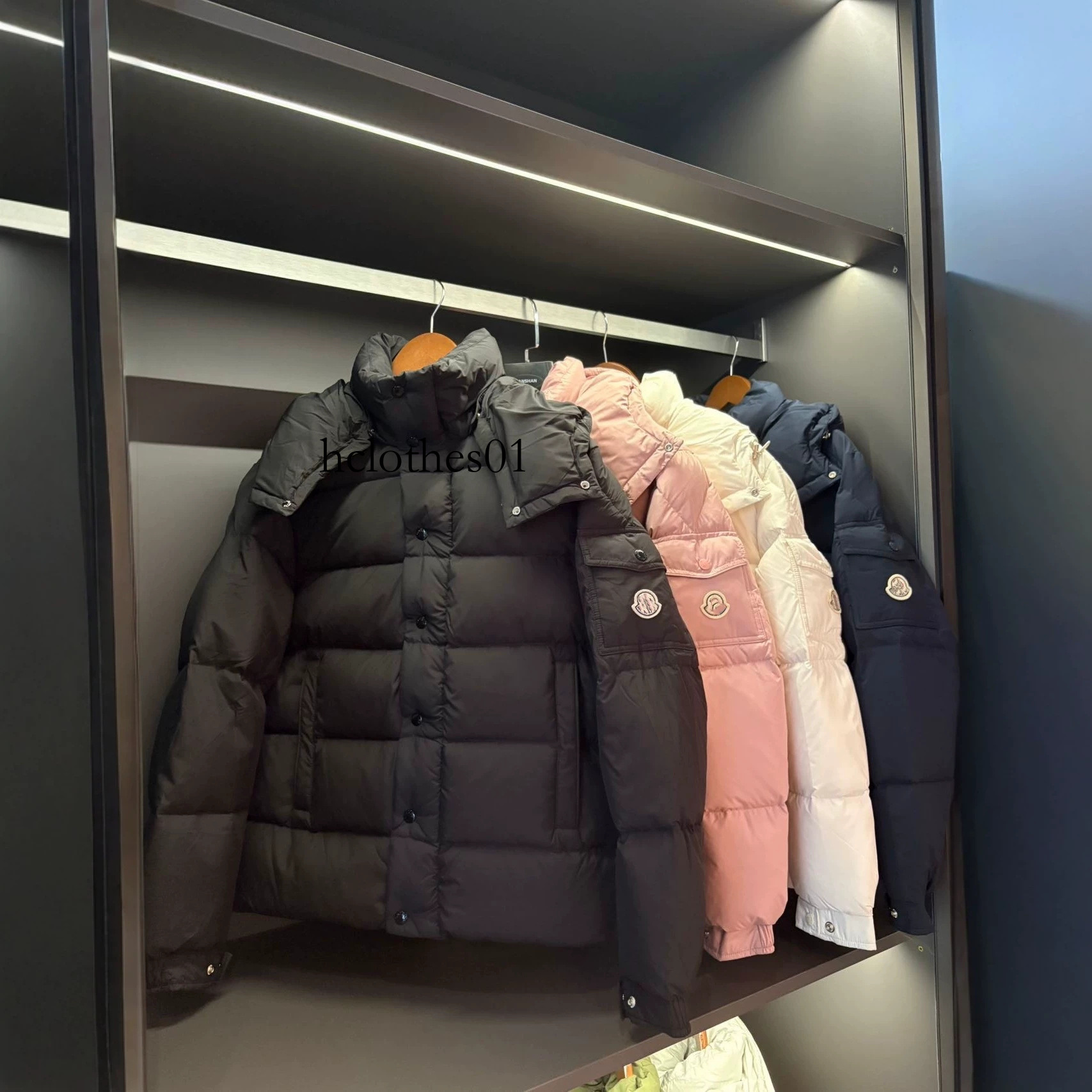Classic matte designer down jacket for autumn and winter, thickened hooded down jacket, suitable for both men and women