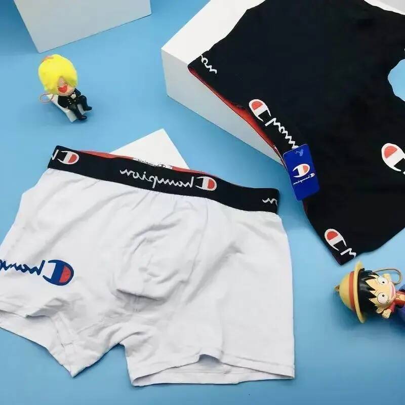 Men's Underwear Champions Women's Designer Trendy Flared With Four Corners Gender Neutral Sports Wide briefs Edge Panties Brand Underwear