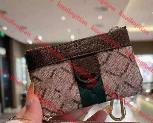 Mini Wallet KEY POUCH for Men and Women Stylish Fashionable Keychain Ring Credit Card Holder Coin Purse Key Wallets