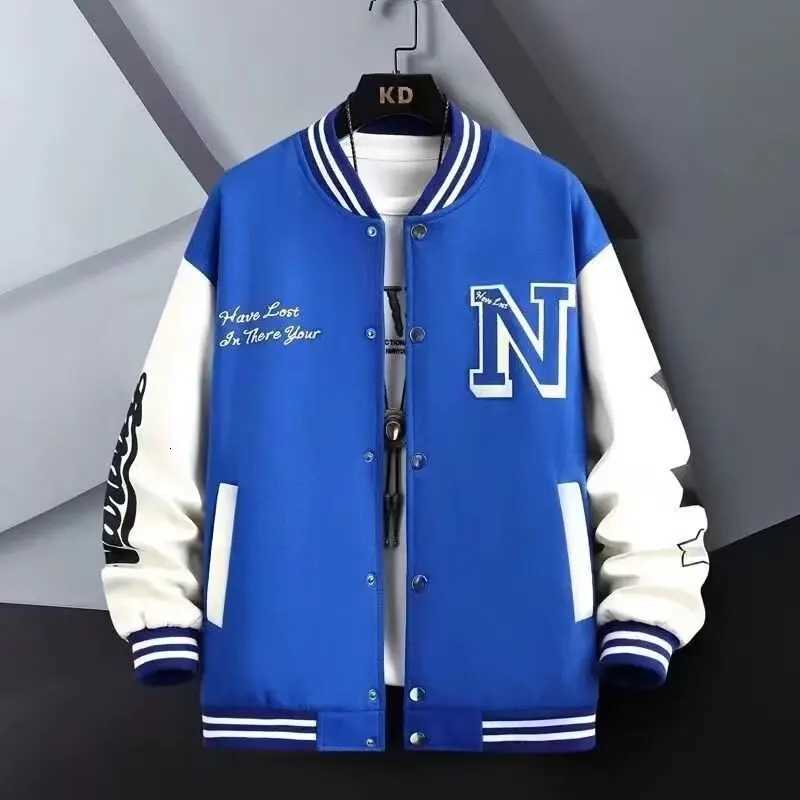 Jacket Men's Jackets Men's Spring American Style Baseball Jacket Men's Thin Jacket Casual Men's Lightweight American Baseball Va