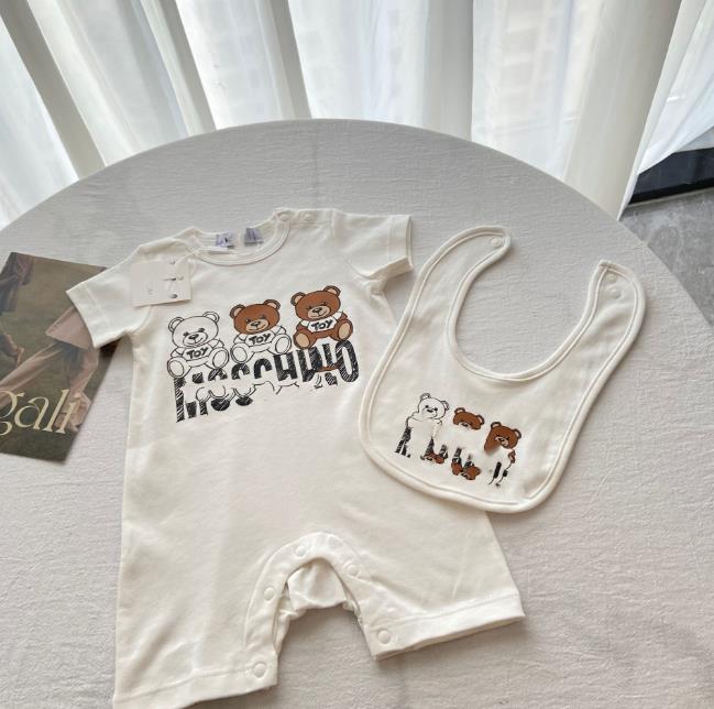 Kids Designer Baby Rompers Kid Clothing Baby Boy Girls Romper Newborn Bodysuit Summer Fashion Jumpsuit For Children Cartoon Bodysuits Clothes Set P8
