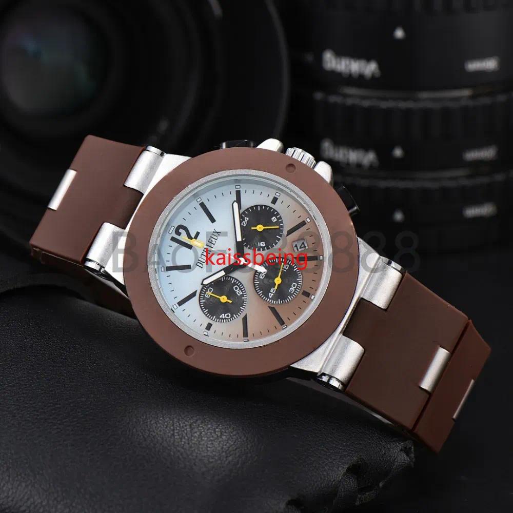 New Arrival Worldwide Quartz Wristwatch Luxury Watches for Men Rubber Strap Classic Designer Battery Watch Cool Male Clocks for Unique Gift Wholesal