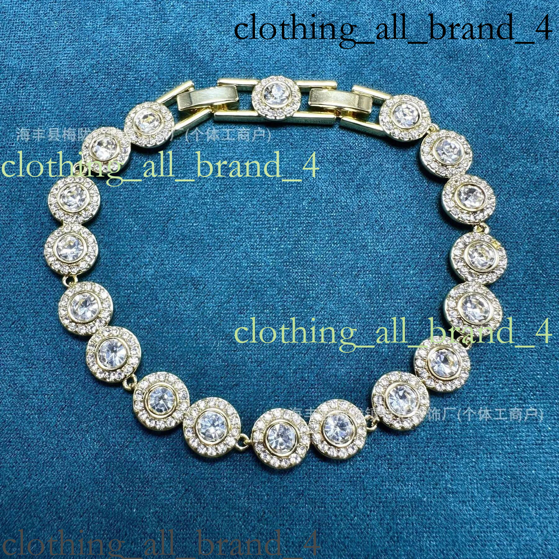 2026 New High Quality Designer Silver Fashion Jewelry Necklaces For Women Shi Family Round Button Full Diamond Necklace Bracelet Earnail Set 7Fa
