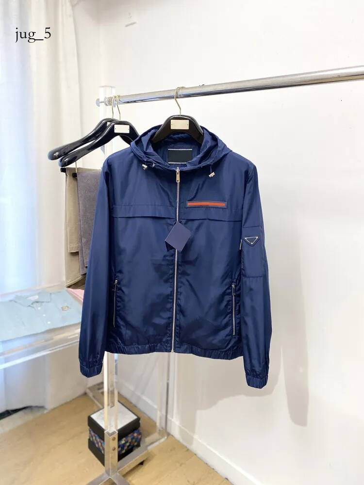 pradmen jacket New Jackets Trendy Hoodies Sports Letter Coat Triangle Logo Brand P Men Women Sweatshirt Long Sleeve Windbreaker Jacket Casual Hooded