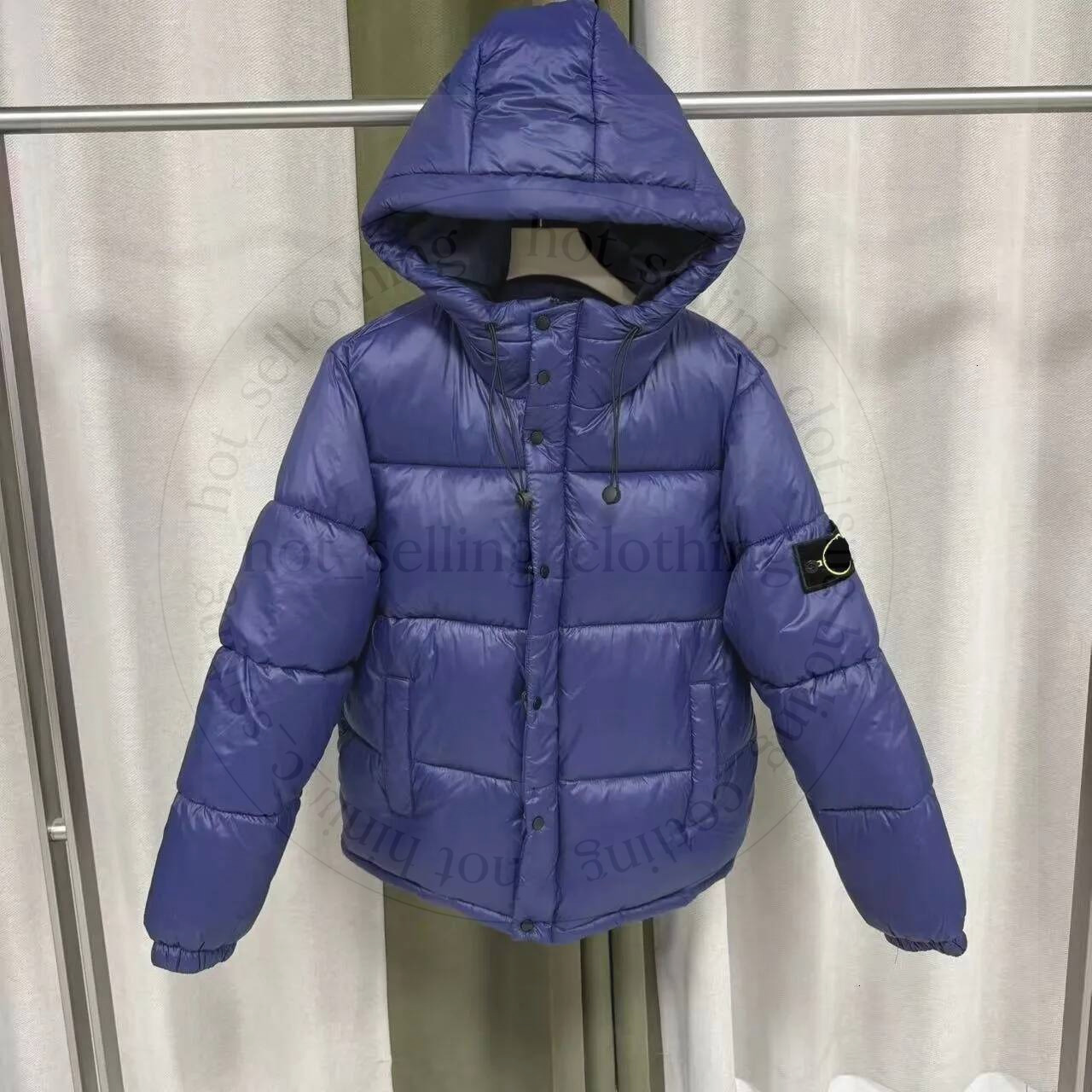 Designer Puffer Men Compass Armband Lightweight Winter Jacket Outdoor Casual Mens Cotton Coat 4f4