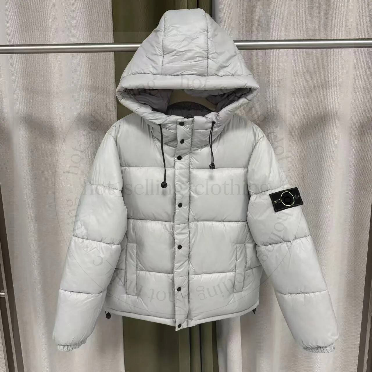 Designer Puffer Men Compass Armband Lightweight Winter Jacket Outdoor Casual Mens Cotton Coat b94