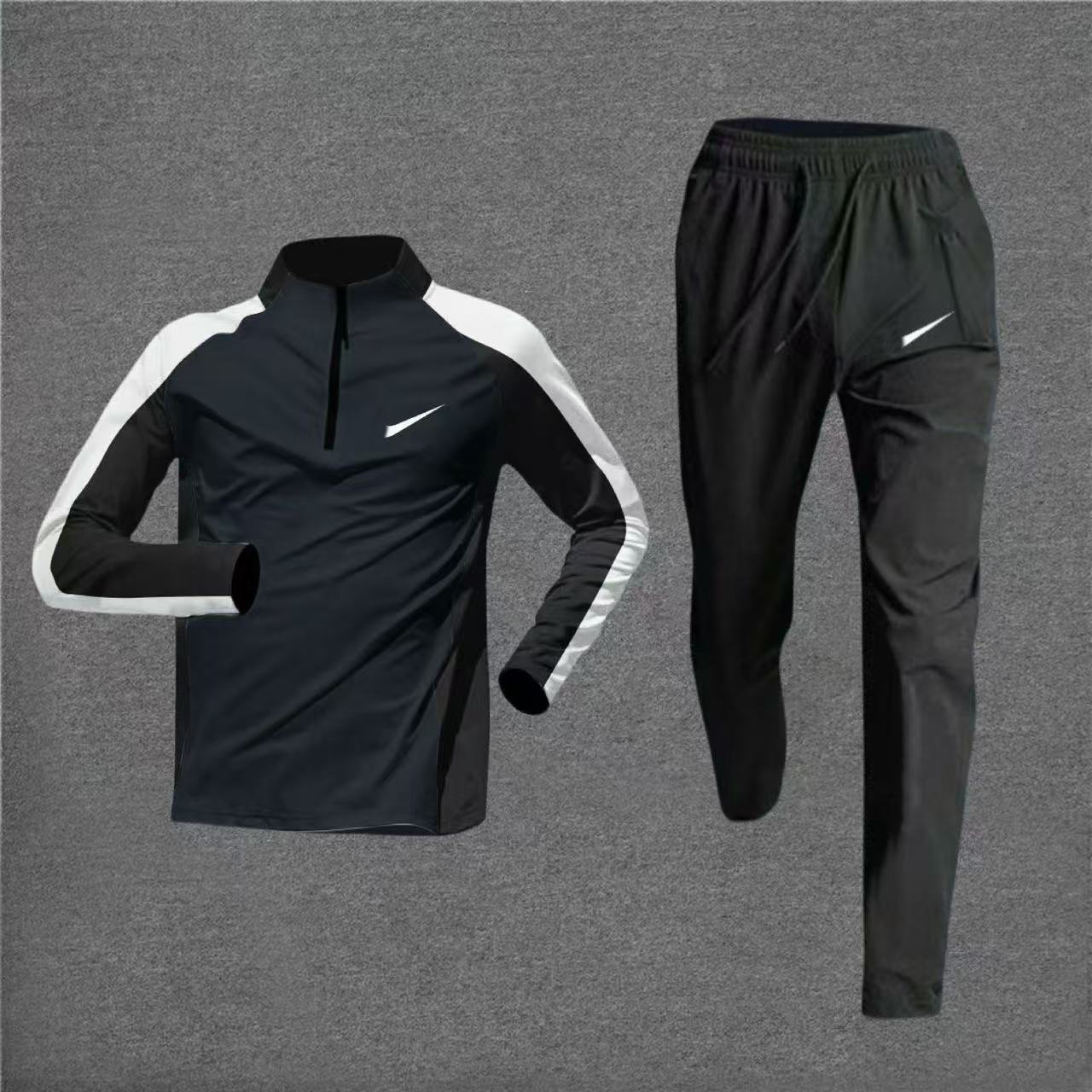 designer t shirt men mens designer tracksuit mens tracksuit sets men clothes gym clothes men short sets men Fashion Casual Short Sleeve Set Trendy02
