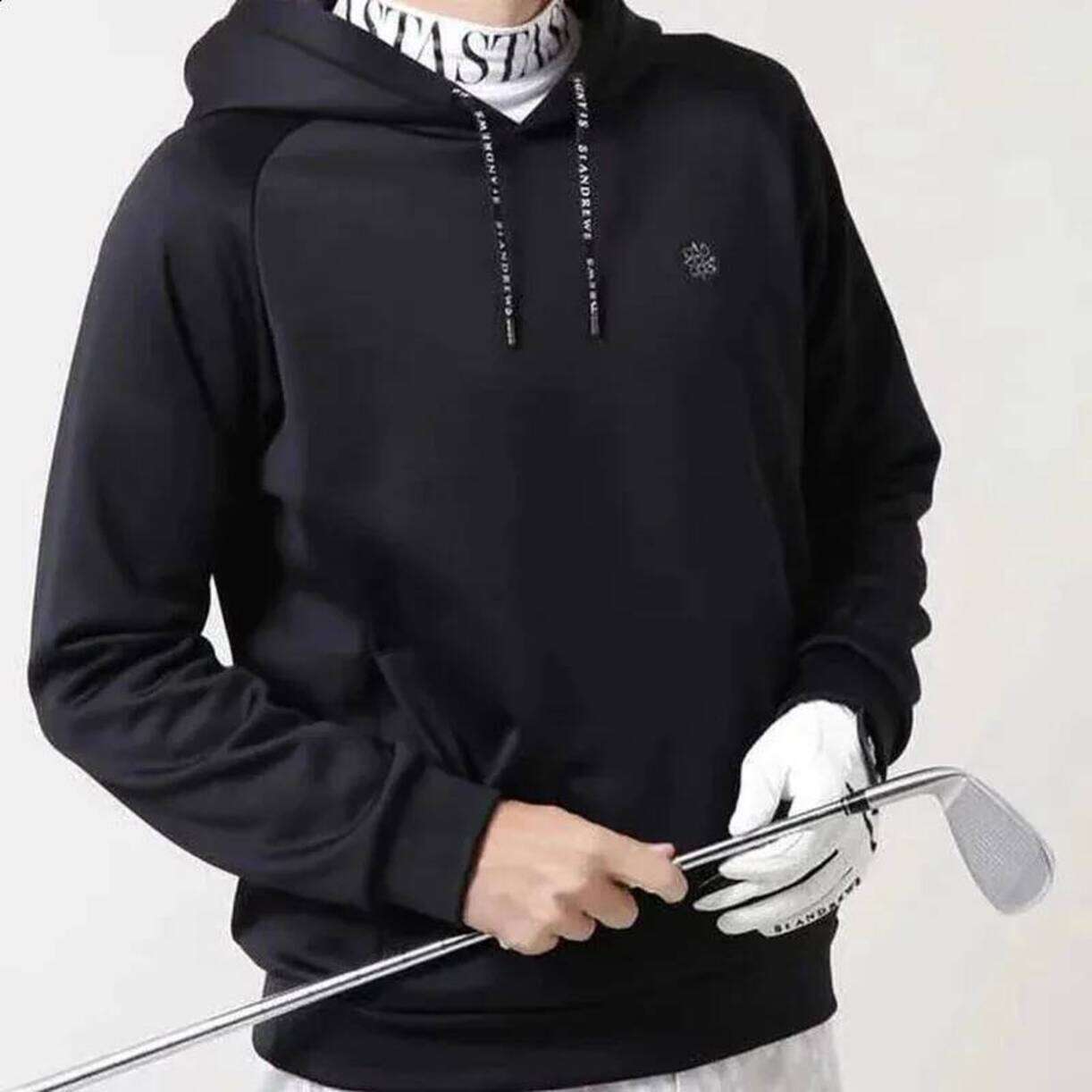 Professional * Performance Golf Jackets Autumn And Winter Mens Hoodie Long fourway stretch softshell outerwear Sleeved Sportswear Tri Color Multifun
