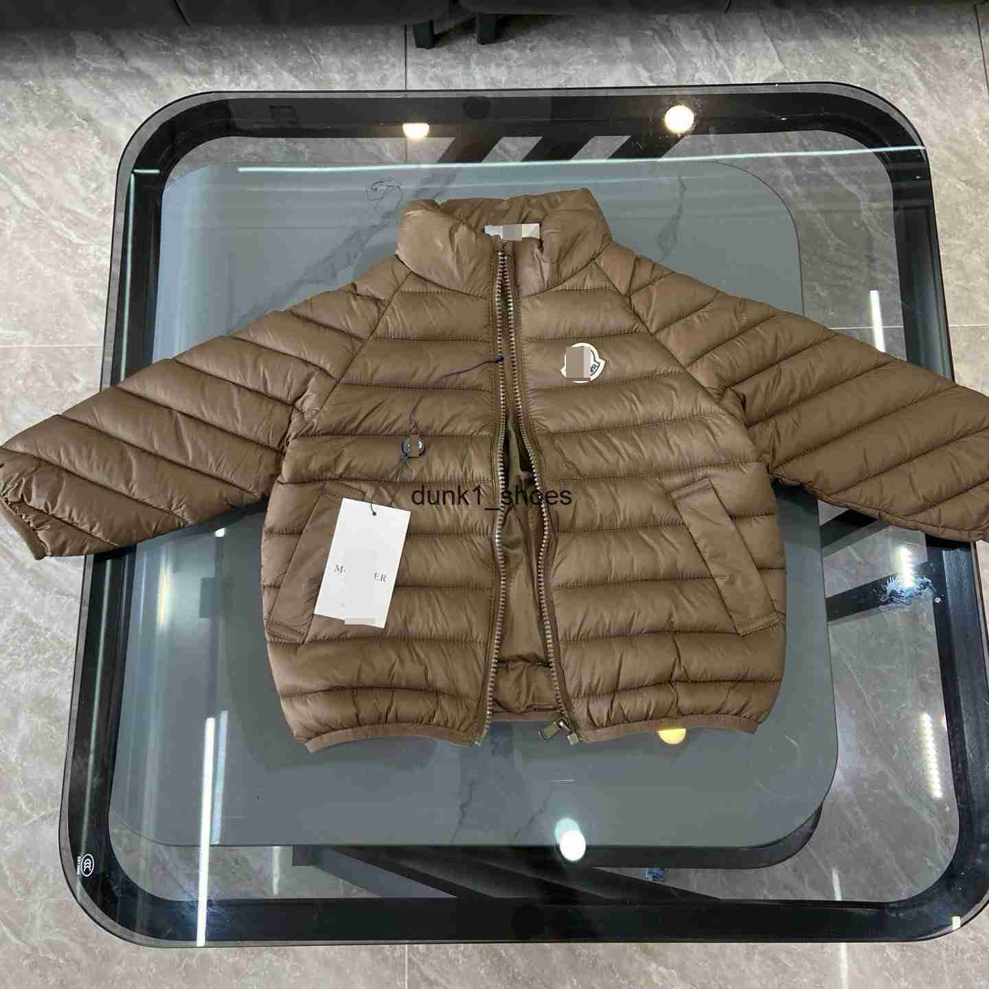New cologne Kids M Designer perfume Down Jacket Fashion Brand Toddler Jackets Baby Winter Coat Boy Girl Embroidery Thick Warm Coats Tops Outwear A m
