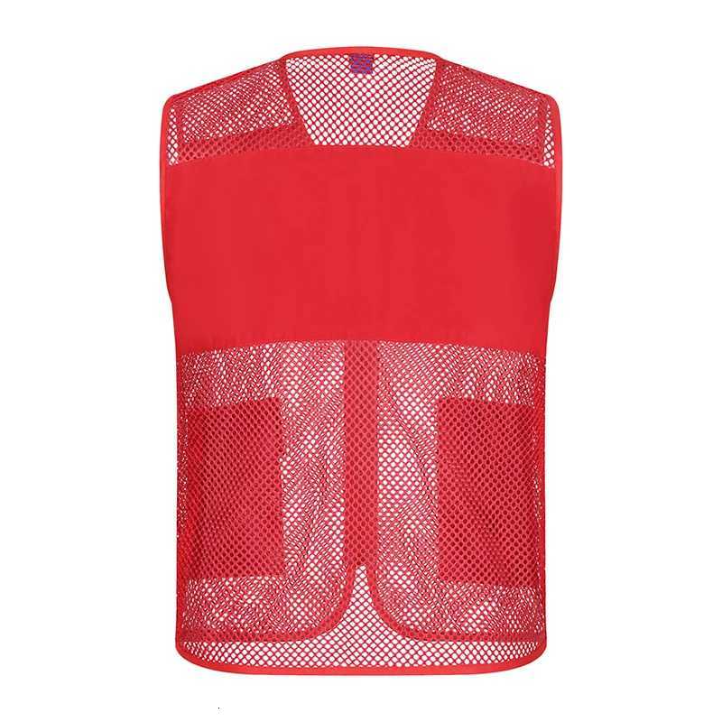 Vests Outdoor Men Multi Men's Pocket Baggy Vest 2023 Summer Men Casual Thin Mesh Shooting Work Outerwear Sleeveless Jacket With Many PocketsW26