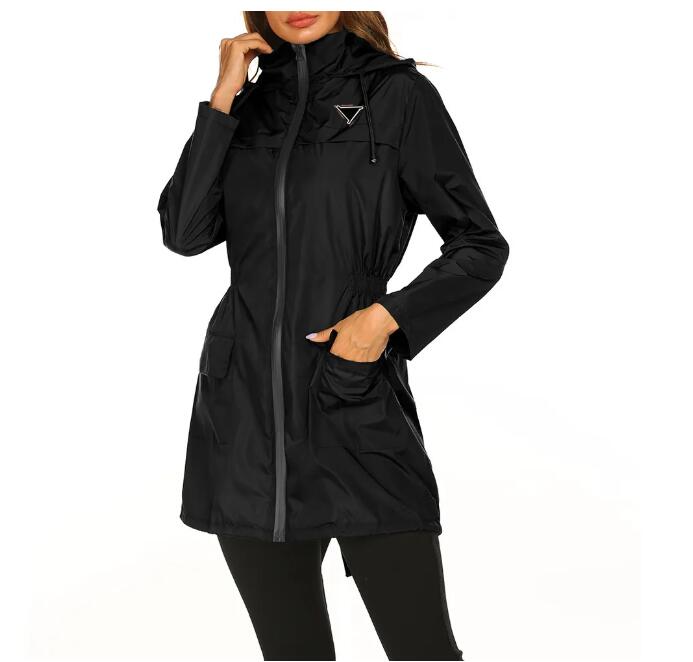 New Designer Jacket Women Jackets Womens Outerwear Raincoats Coats Designers Clothes Yoga Gym Jacket Quick Dry Waterproof Raincoat Long Sleeve