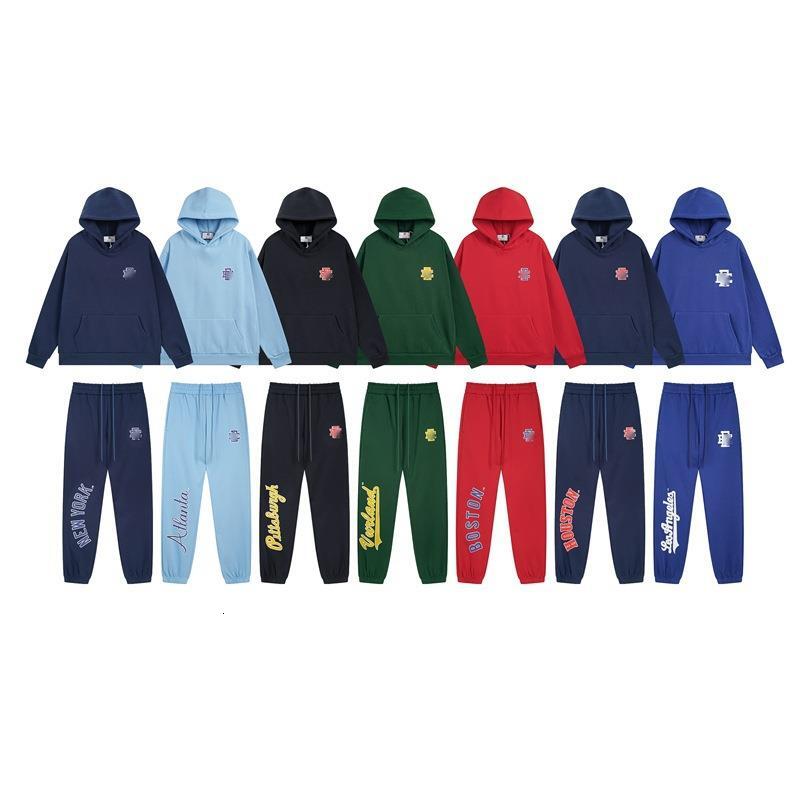 Erc hoodie brand designer sweatshirt Classic emanuel tops hip hop street sport sweater mens Fleece Hooded tracksuit ees Ericlys Jogger pullover Swea