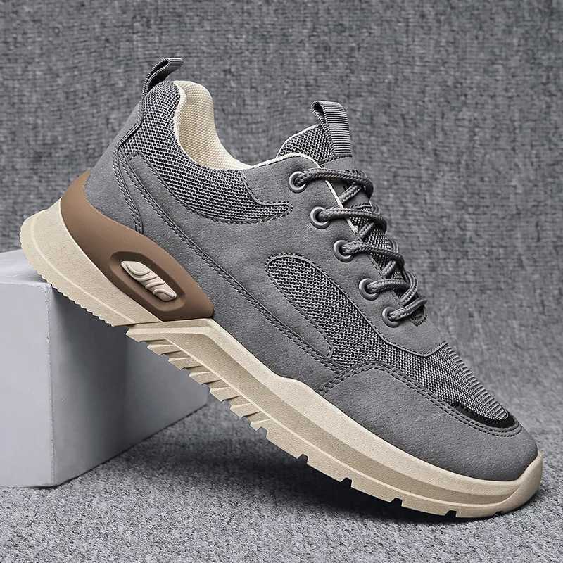 Casual Shoes 2023 Shoes Men Casual Sneakers Spring Summer Running Shoes Breathable Sports Shoes Fashion Suede Platform Tenis Masculino H261016