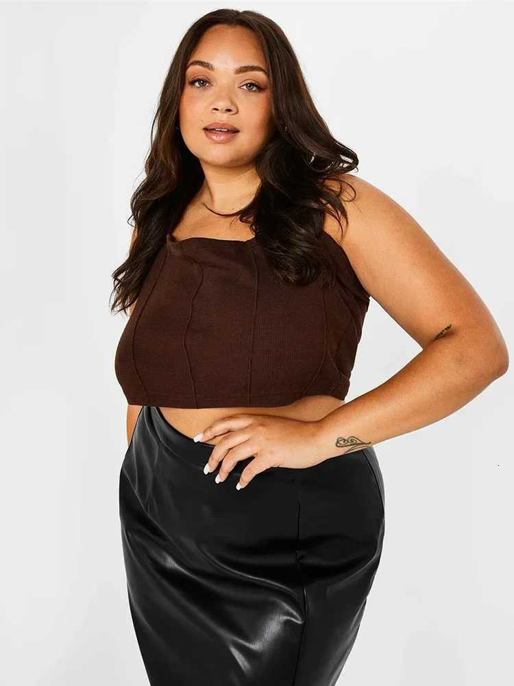 Women Plus Size Matte Skirts Leather Vintage High Waist Elastic PU Hem Side Split Mini Skirt 9xL Lady Large Size Clubwear Party Custom W261017