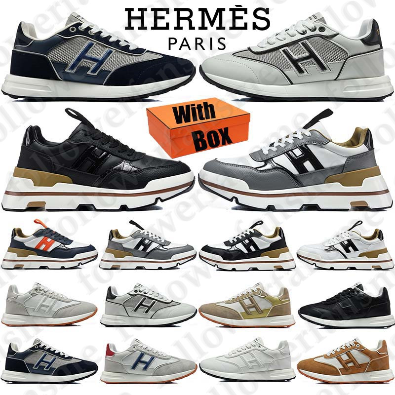 Free Shipping With Box Designer hermemen her hershoes sneakers Sport Shoes for mens womens chaussures schuhe scarpe trainers d h gate baskets luxury