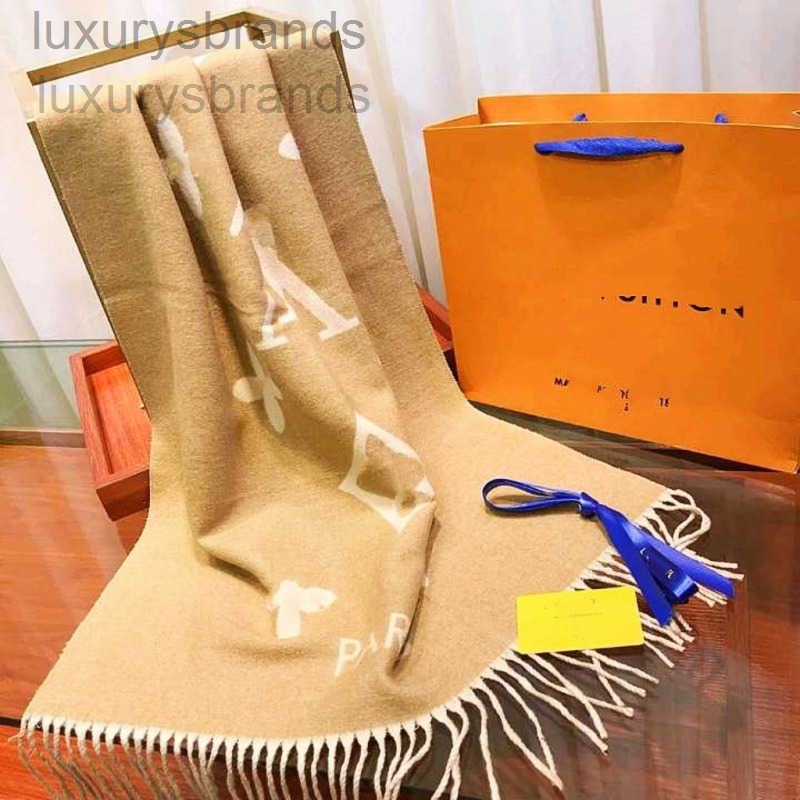 2023 Brand designer scarf Scarves 100 Cashmere Scarf mens womens fashion Pashmina scarf large shawl thickened wool warm with tags Christmas Gift