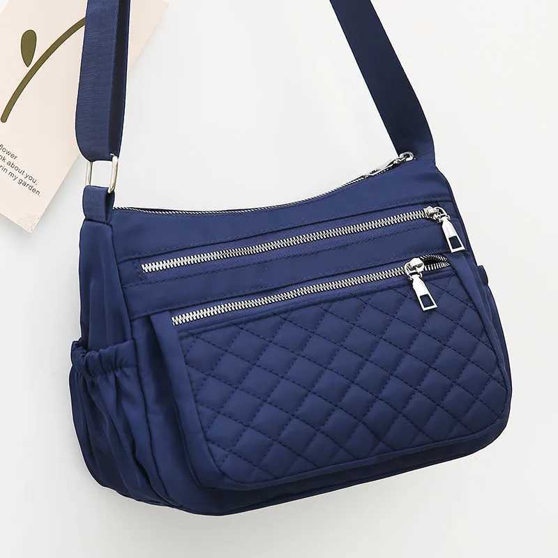 Shoulder Bags Yogodlns Women Nylon Shoulder Bag Waterproof Multi-pocket Zipper Bag Ladies Travel Messenger Bag For Designer Bolsa Feminina H261016