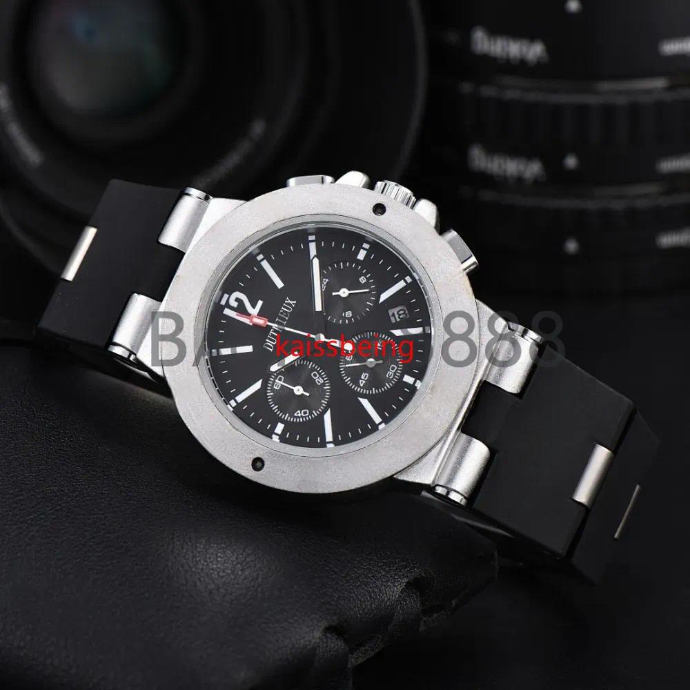 26A Arrival Worldwide Quartz Wristwatch Luxury Watches for Men Rubber Strap Classic Designer Battery Watch Cool Male Clocks for Unique Gift Wholesal