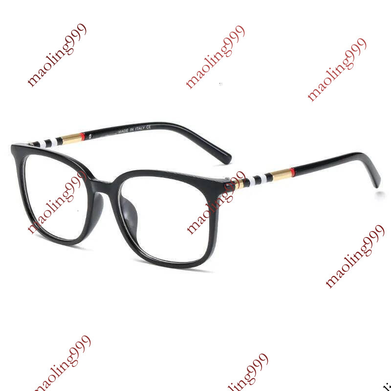Retro Square Flat Lens Eyeglass Men Korean Style Trendy Versatile Myopia Glasses Frame For Women Chunjinqiuli