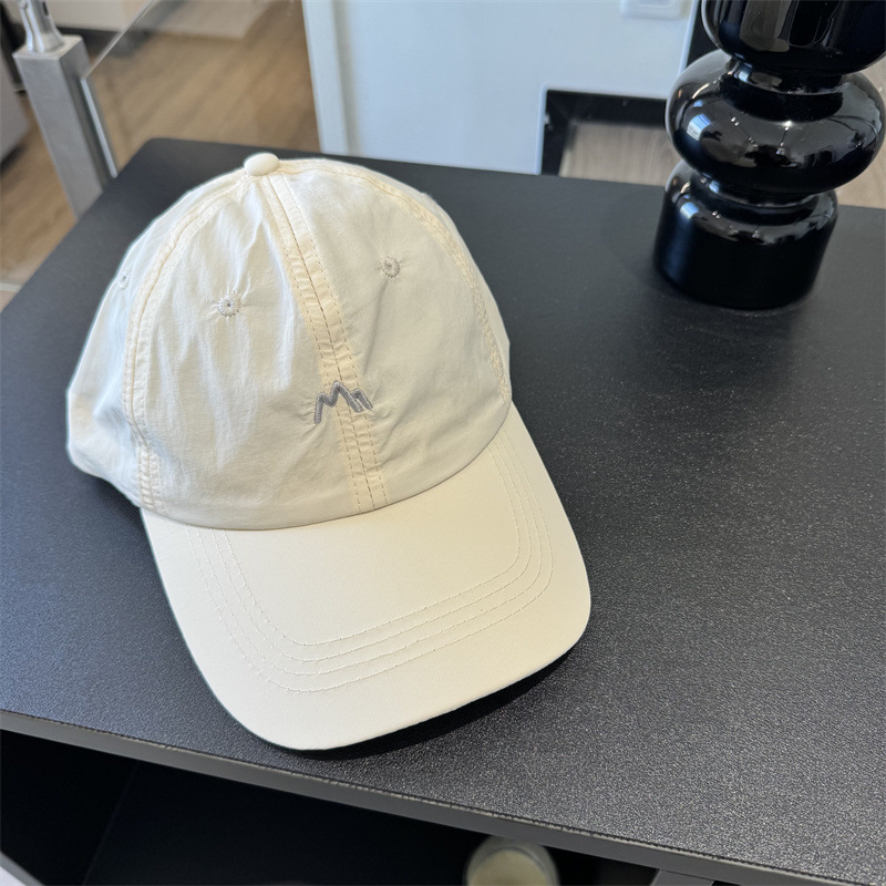 Summer outdoor sports lightweight quickdry baseball for men and women large head circumference casual versatile sun protection visor cap