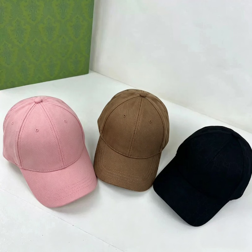 Luxury Designer Letters Embroidered Baseball Caps Men Women Brand Casquette Outdoor Leisure Cotton Sun Hats Adjustable Peaked Caps Unisex