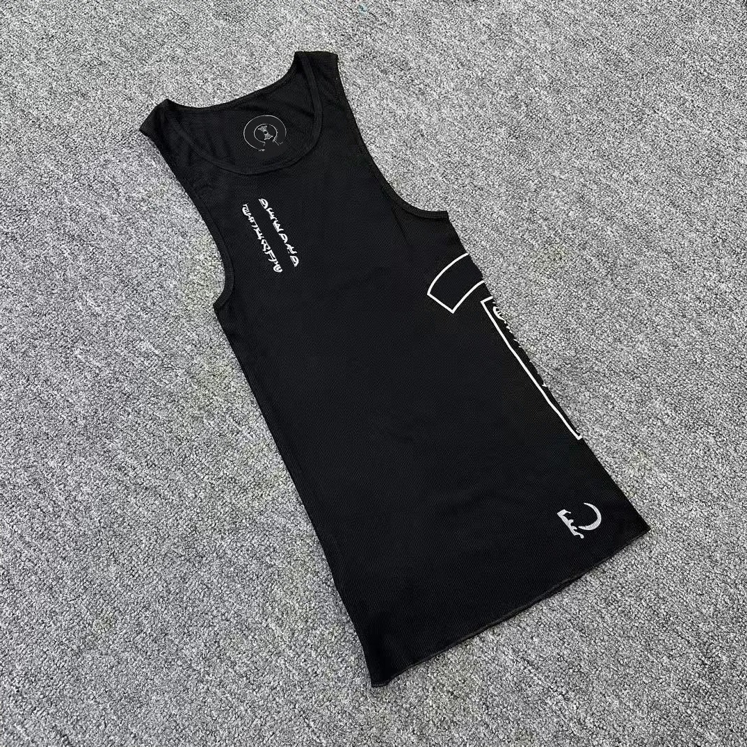 Men T-Shirt Luxury short sleeve Brand Designers Designer Tight Clothes Shirt Women Tank Pure Chrome Aleggings Letters Printed Graphic Tee Shirts Cro