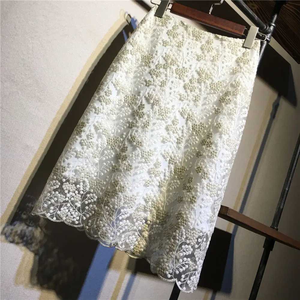 Lace Skirts Women Skirt Summer Elegant Office Skirts Womens Pencil Bandage Skirt for Women Skirts Korean High Waist Skirt W261017