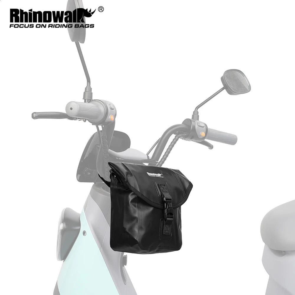 Rhinowalk Electric Scooter Handlebar Bag Waterproof Pannier Multifunction Outdoor Riding Portable Shoulder 2023 261009