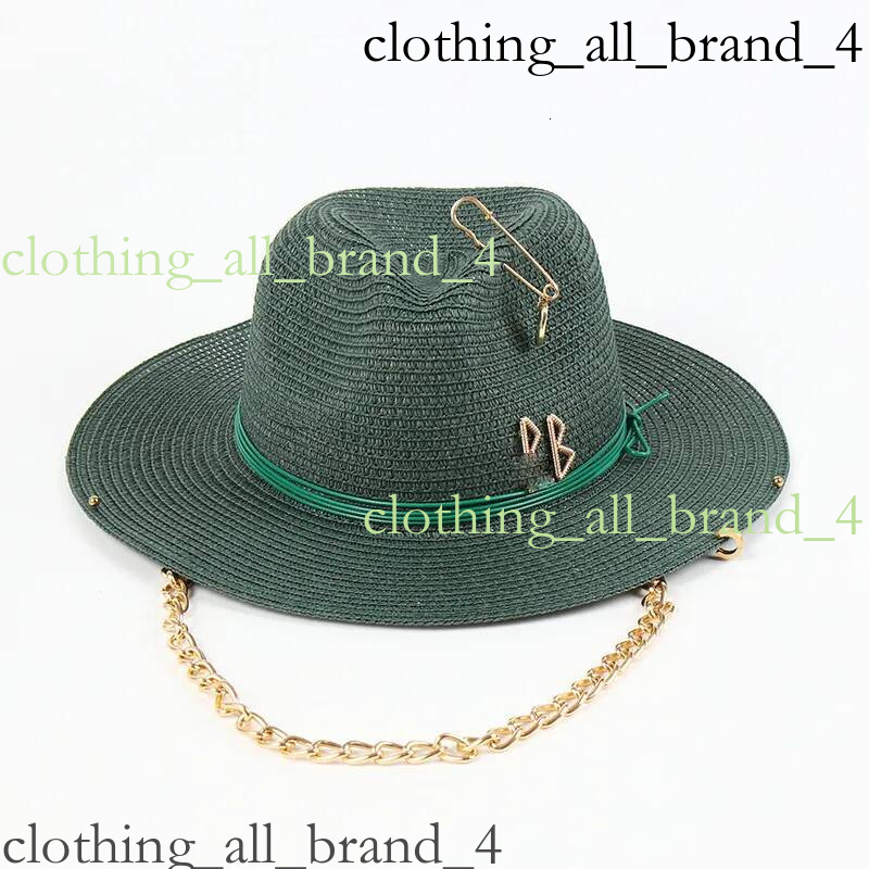Baginskiy Hat Fashion Trend Women Snapbacks Designer Brand Pearl Rb Wide Brim Cap For Travel Straw High Quality Ruslan Baginsky Hats Sun Protection