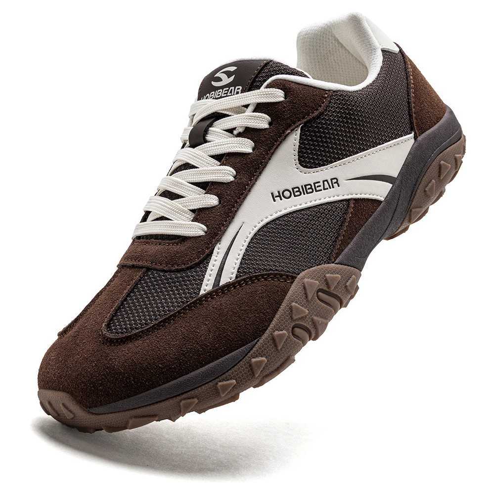 Casual Shoes HOBIBEAR Wide Width Hiking Sneakers Unisex Outdoor Travel Trail Running Shoes Classic Non Slip Walking Trainers H261016