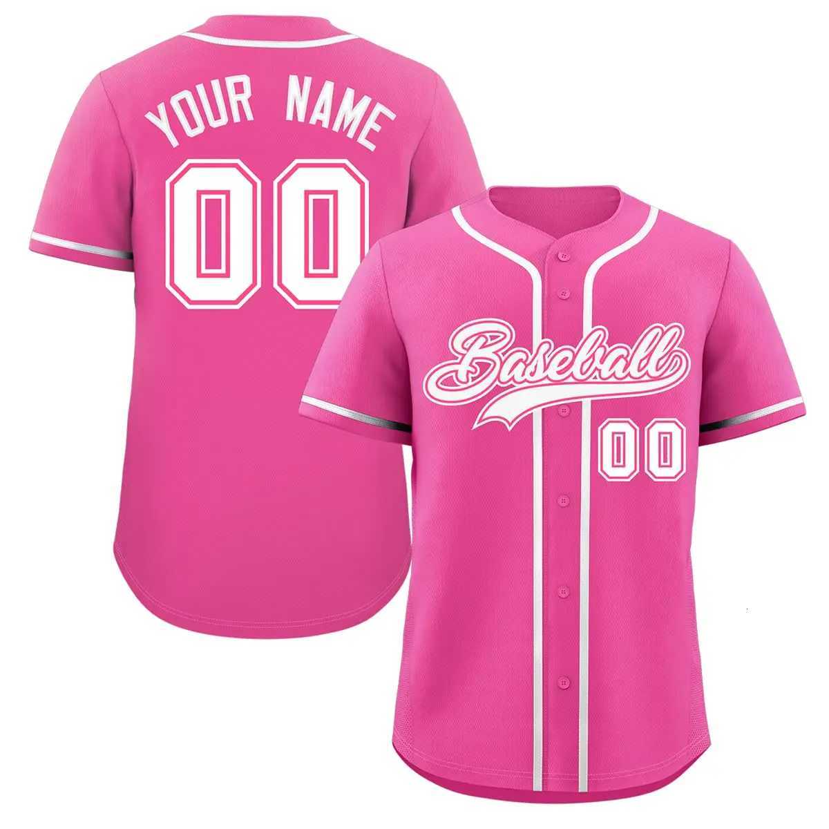Baseball Personalized Men's Shirts T-Shirts Customize Baseball Sublimation Streetwear Sports Uniform for Uniforms Men Women Adult YouthW261017