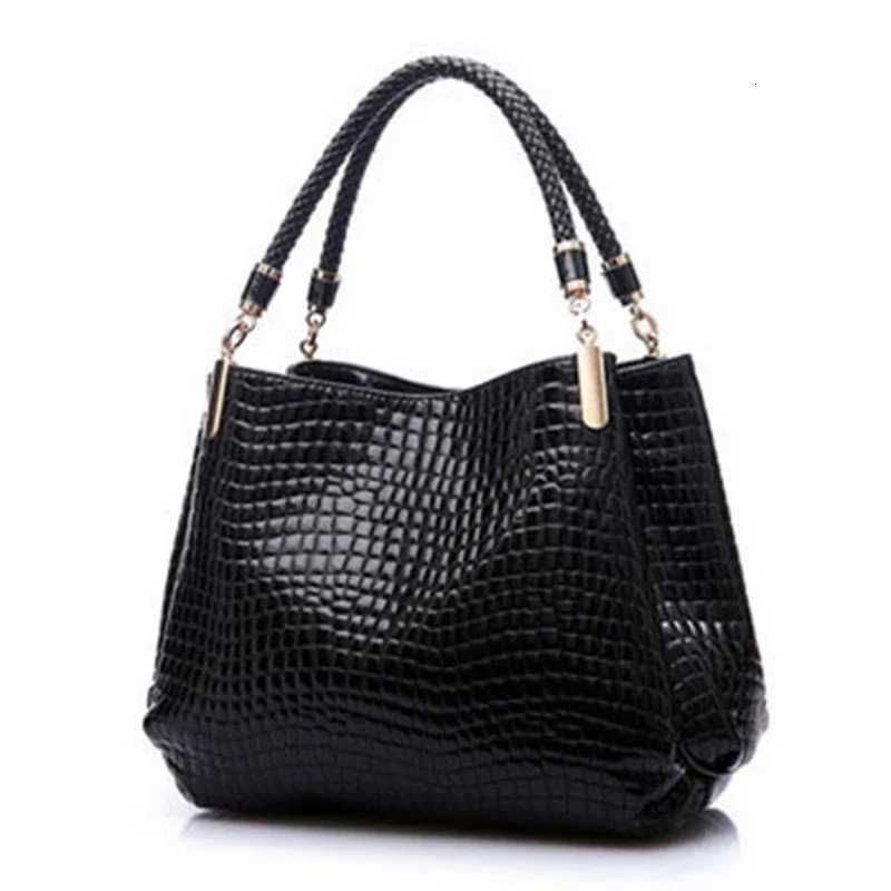 Cross Body Ladies Hand Bags Purse Fashion Shoulder Bags Bolsa Sac Crocodile Famous Designer Bags Women Leather Handbags H261016