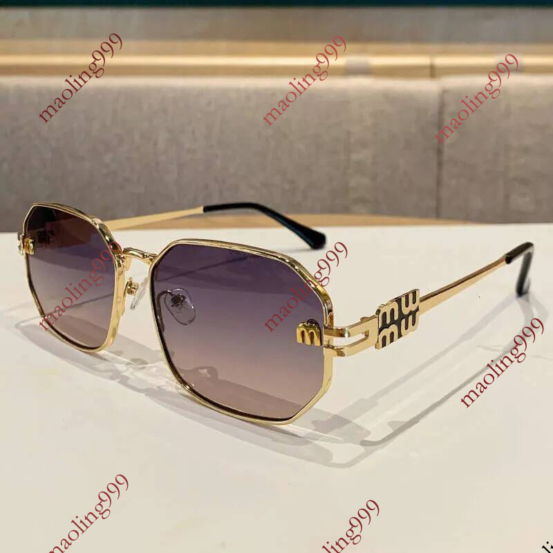 New Fashion Polygonal Men and Women Trend Metal Large Frame Sunglasses Outdoor mirror Sunscreen Ultraviolet Glasses