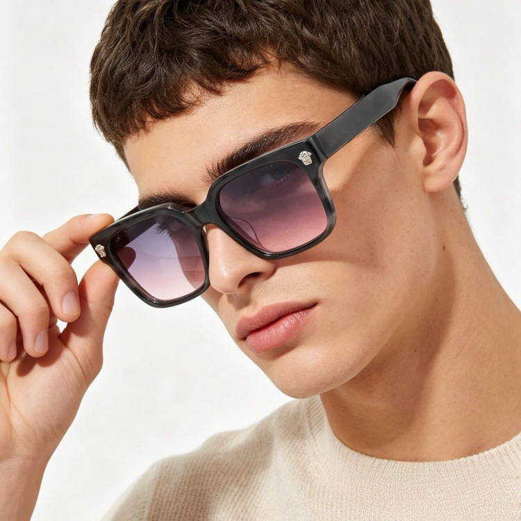 New Retro Style, Ins-Inspired, Celebrity-Approved, Fashionable Square-Frame Sunglasses, Model Ve2196