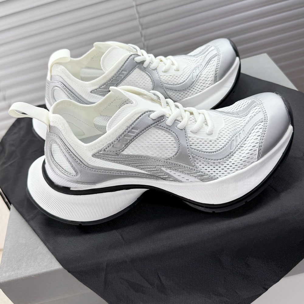 Womens Designer Mesh Sneaker Fashion Luxury Sneaker Mens Breathable Running Casual Sneaker Couple Style Fashion Brand Sports Shoes Mesh Lining Size