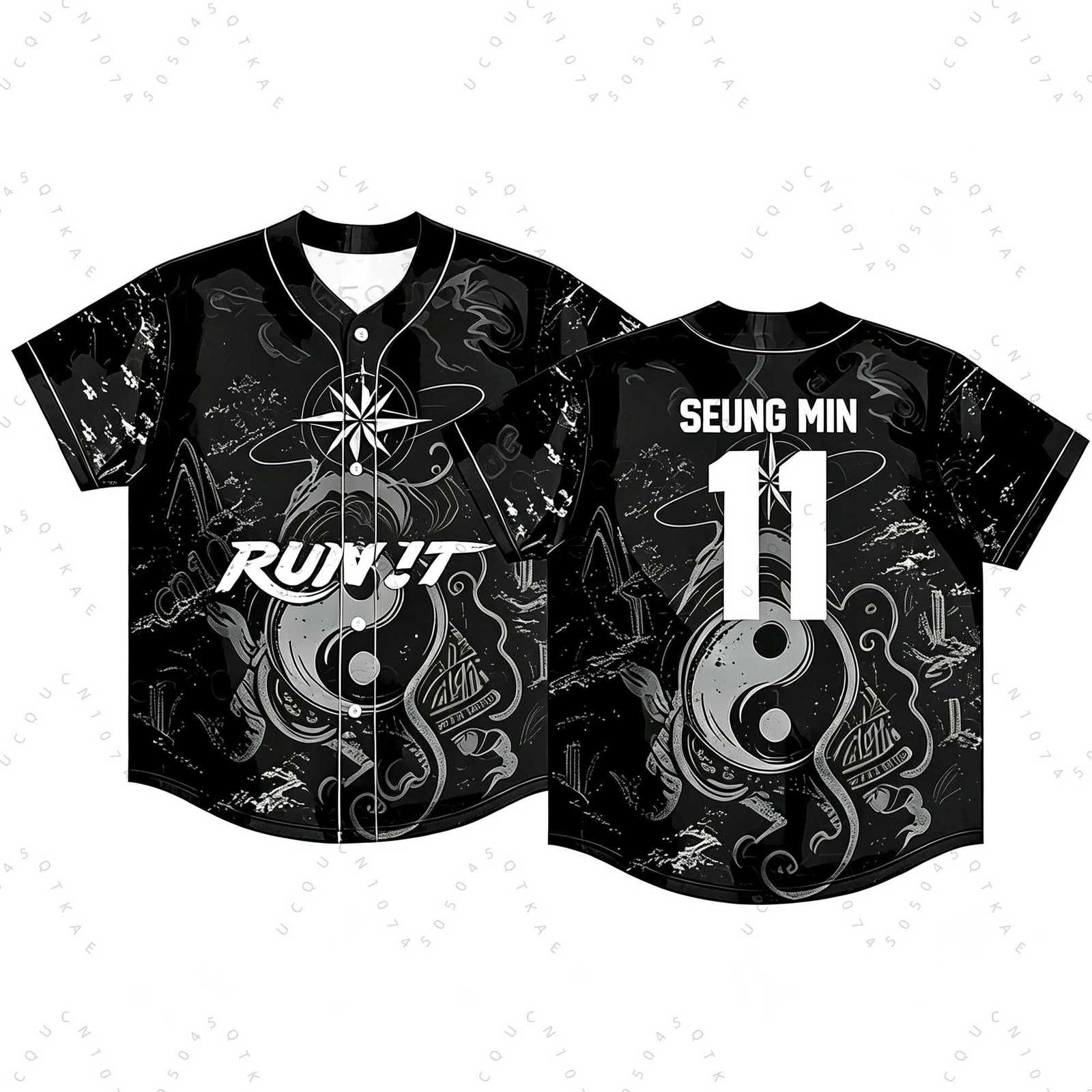 T-Shirts Kpop Style Run Men's It World Tour Hiking Baseball Men Women Summer Sports Top Breathable Quick Drying Clothing Fan GiftW261017