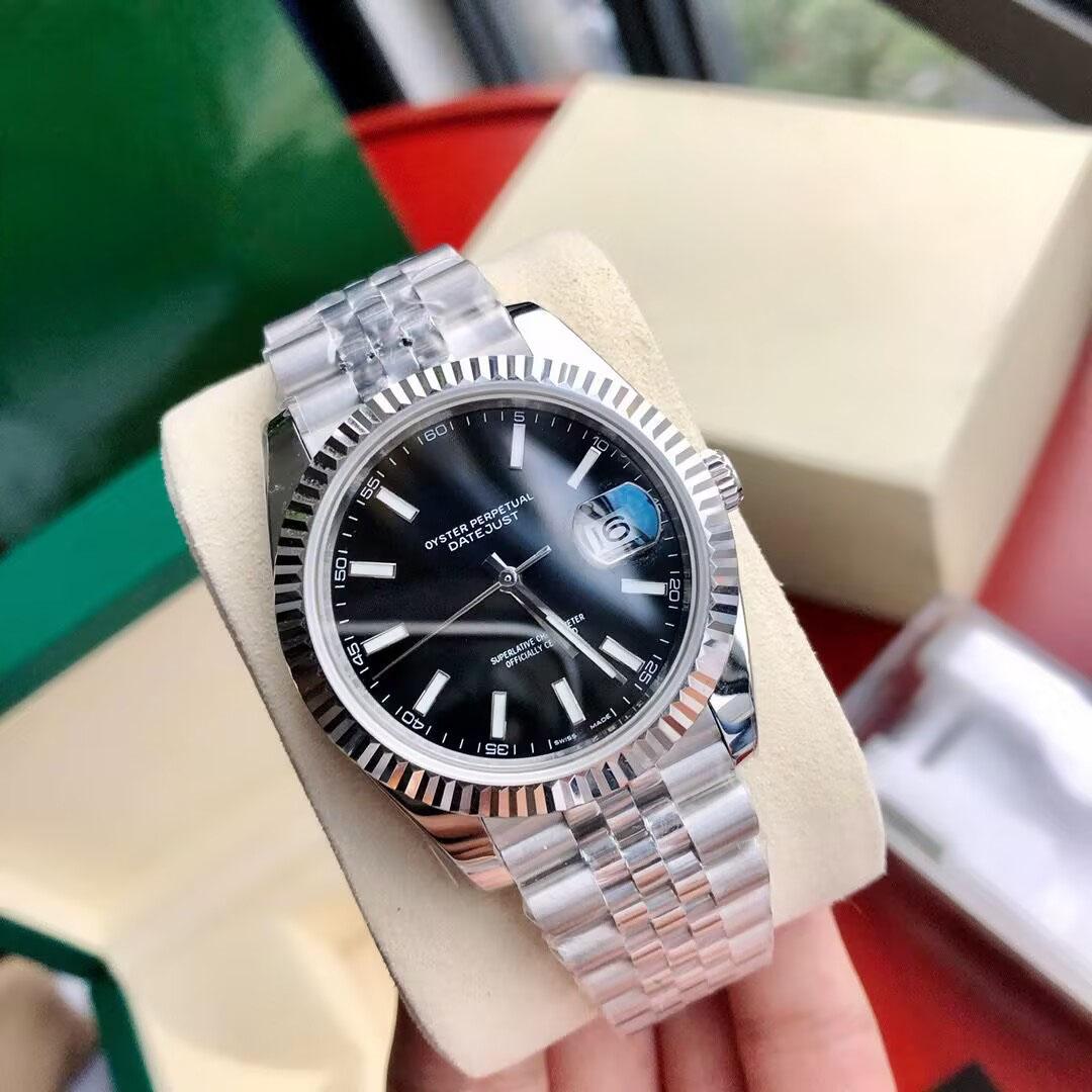 Luxury mens watch automatic movement watches Date display 41MM high-quality waterproof stainless steel strap mechanical watch