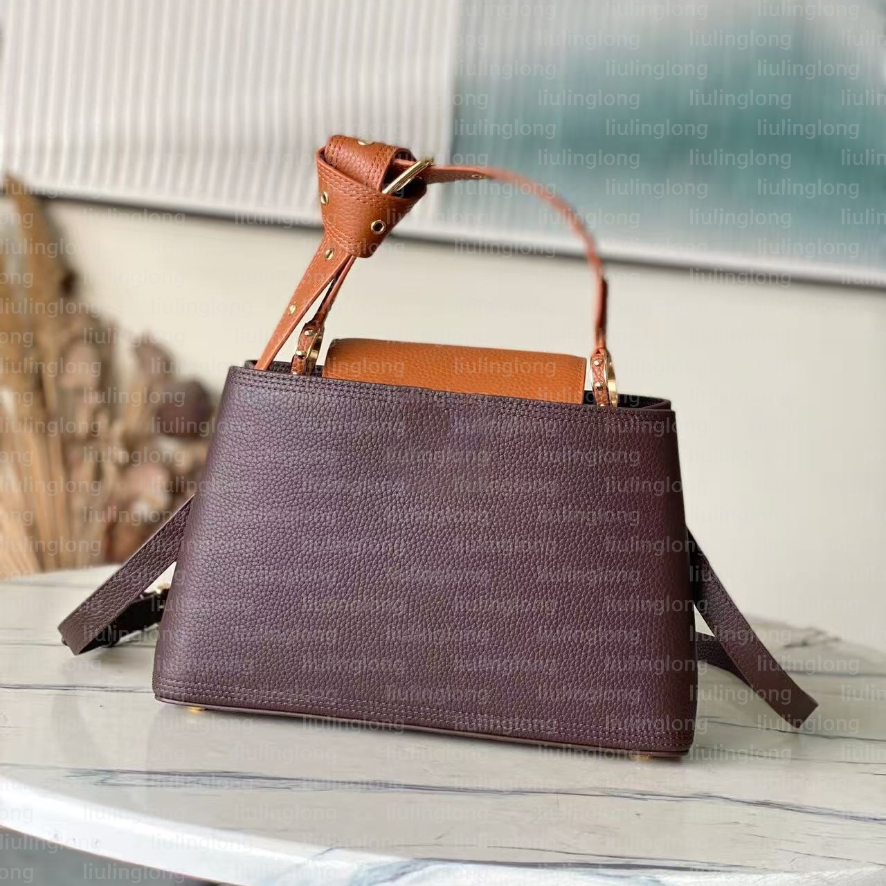 10a Designer Bag Luxurys Women Handbag Capucines bb Genuine Leather brown Shoulder Bag Crossbody Bags Lady Tote Wallet M3A021