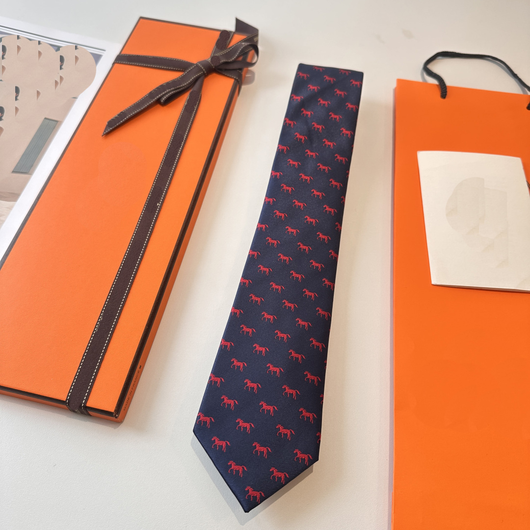 Hh278 Silk brand ties, luxury ties, new luxurious men's ties, high-end brand ties,business versatile ties, trendy fashion designer handcrafted