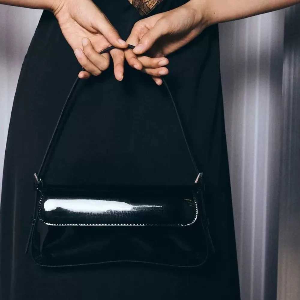 Evening Bags Totes Fashionable Handbag Shoulder Bag Solid Color PU Leather Underarm Bag Adjustable Armpit Bag Women H261016