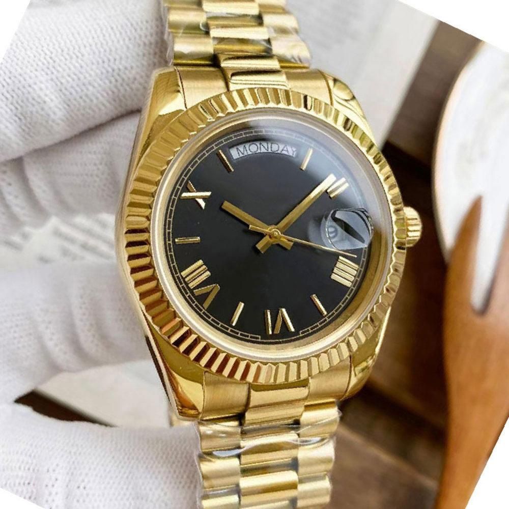Luxury Mens DATity DATEity Automatic Movement watch multifunction Wristwatch Designers Men Watches Stainless Steel Strap Gold Wristwatches Montre de