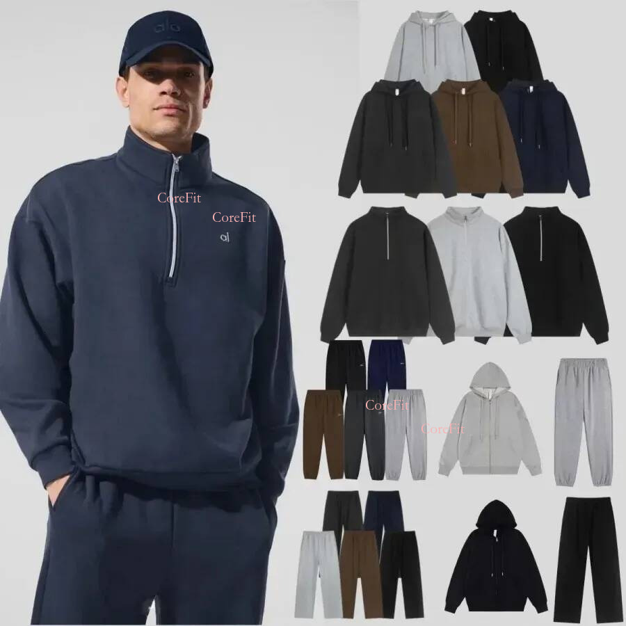 ola Hoodies 10A 2026 New Top Hot sale Zipper Coats Basic Hooded Comfort Athletic Lounge women sweatshirt Pantss Men Hoodie Jacket clothes sweat Alot