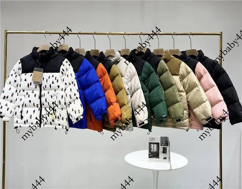 666Baby Kids 1996 NF Down Coat designer chirldren winter face Jacket boys girls outdoor Warm Parka Black Puffer Jackets Letter Print Clothing Outwea