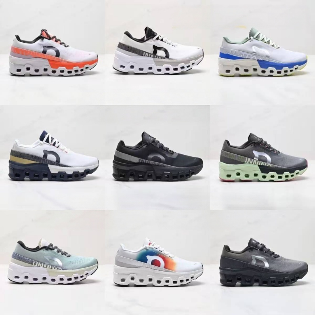 Designer Running Shoe Running Sneakers Men Women Mesh Breathable Thick Sole Shock Absorbing Athletic Sports Trainers Casual Shoes