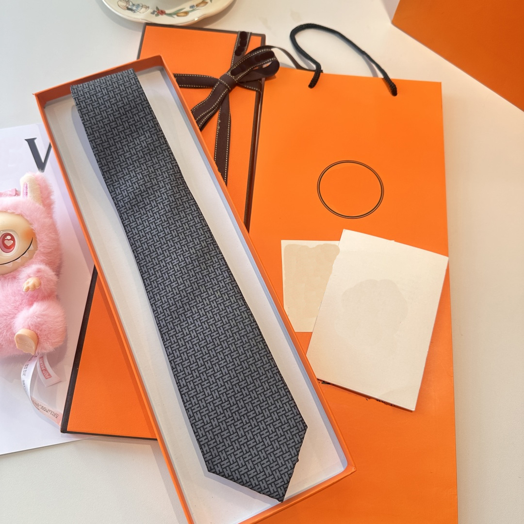 Hh265 Silk brand ties, luxury ties, new luxurious men's ties, high-end brand ties,business versatile ties, trendy fashion designer handcrafted
