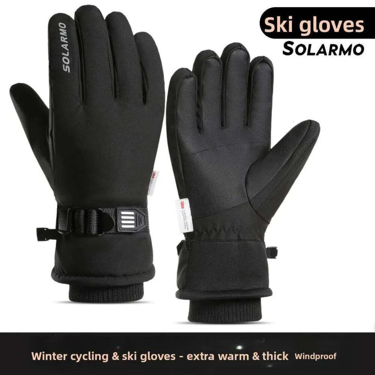Sports fitness Gloves Winter * Waterproof Antislip Outdoor Sports Ski Cycling Motocycle Warm Gloves Unisex Moto * Equipments * Acces