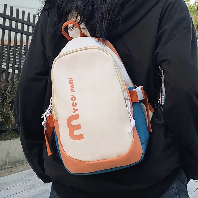 Cross Body Crossbody Bag for Men That Can Hold Tablets for Sports and Fitness Korean Style One-Shoulder Bag for Female Students American Mobile Phon