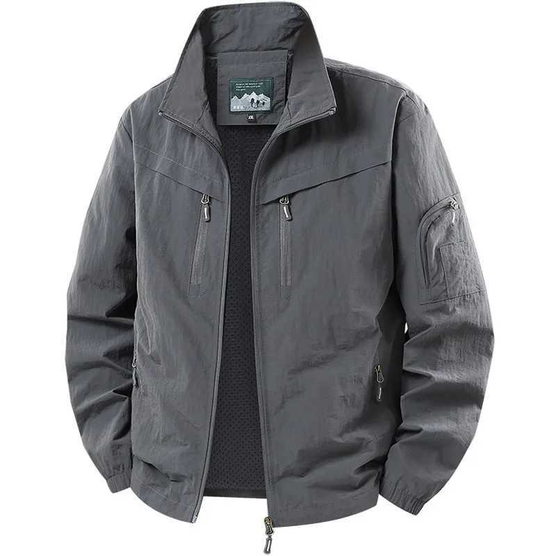 Spring Men's Jackets Jacket Men's Autumn New Men Jacket Solid Color Hooded Jackets Casual Coat Men's Business Coats Size M-7XL 8XL Ha