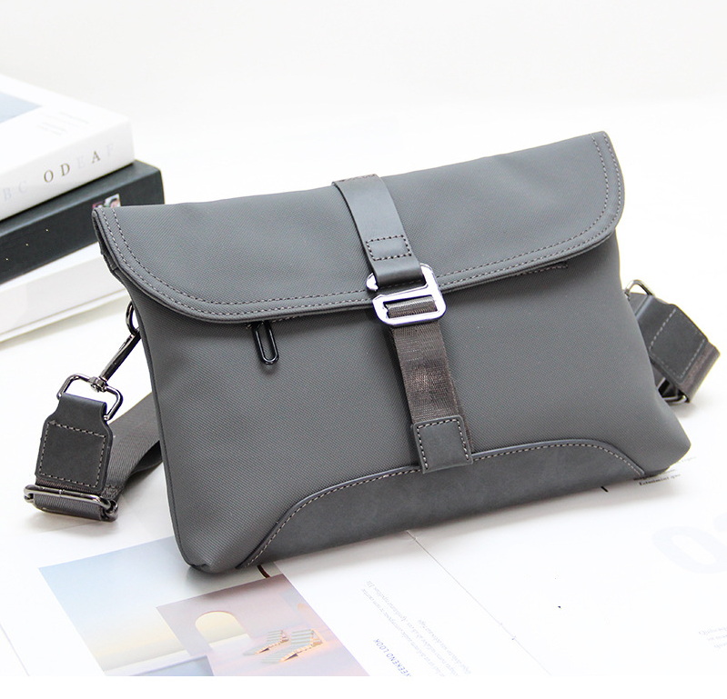 Women Handbags men leather square shoulder bag for outdoor use, lightweight, large capacity, business casual, commuter crossbody bag